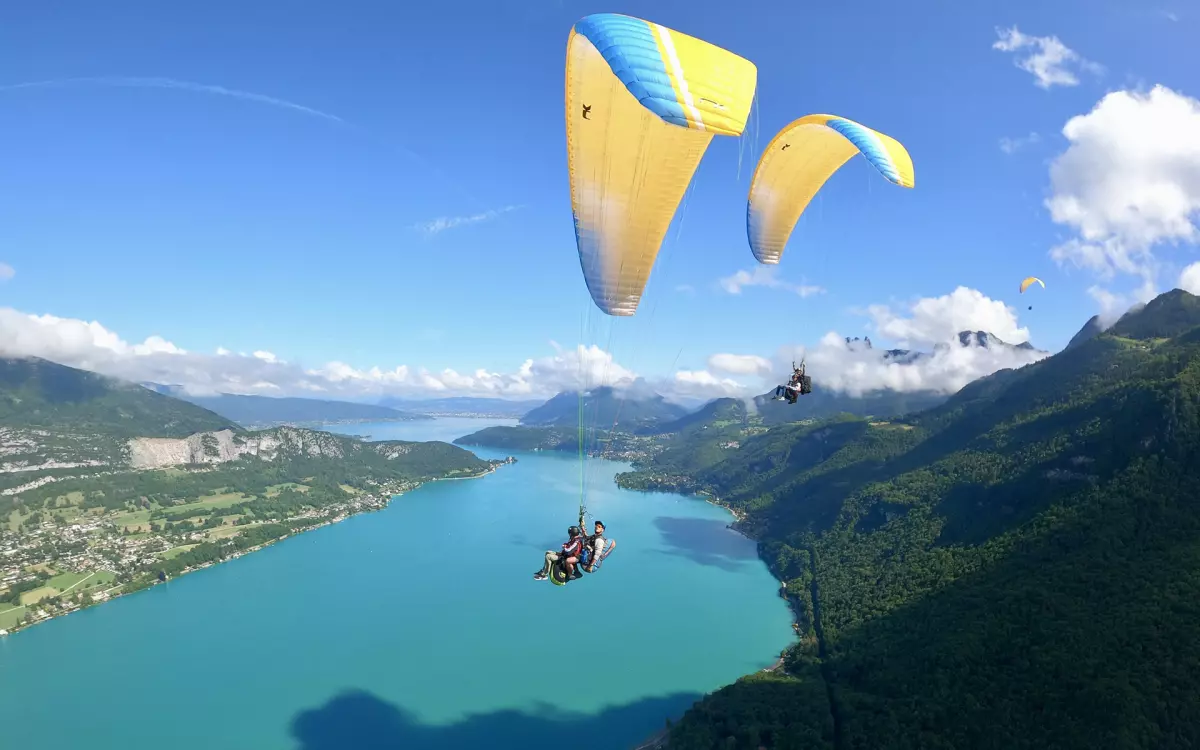 Paragliding initiatievlucht Hogere sferen