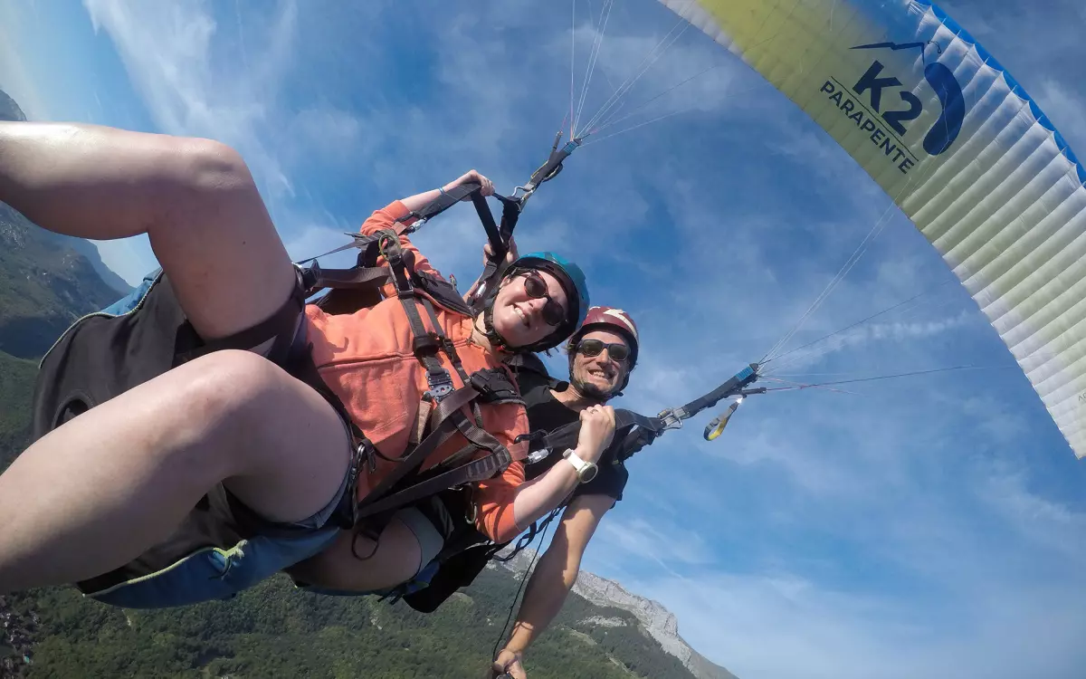 Ontdek paragliding