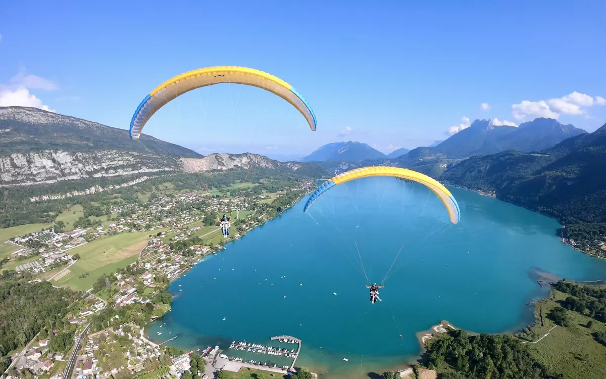 Paragliding initiatievlucht Performance