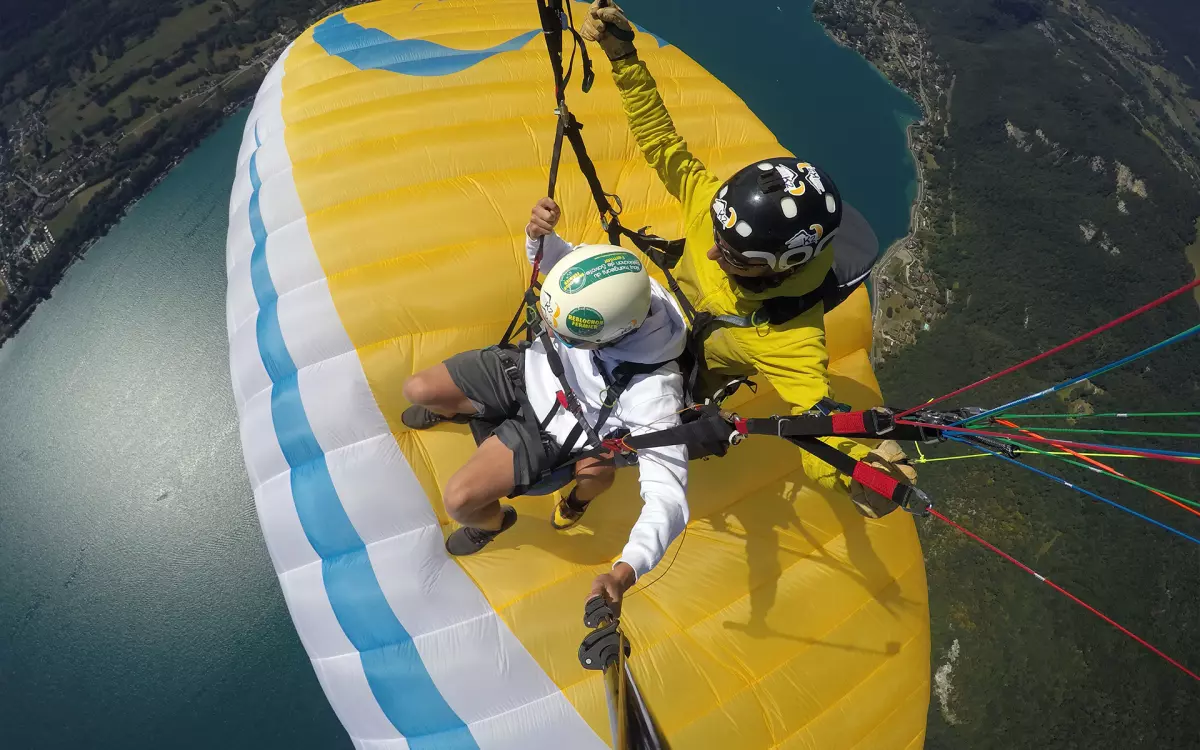Paragliding Senatievlucht